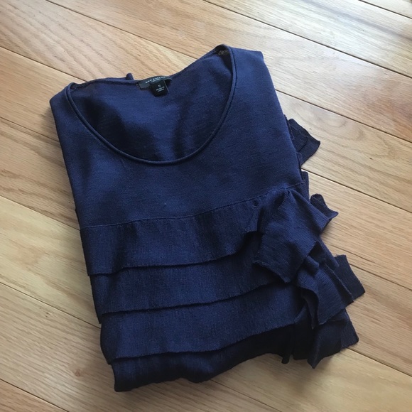 🎀ANN TAYLOR🎀 Ruffle Front Top - Picture 7 of 7